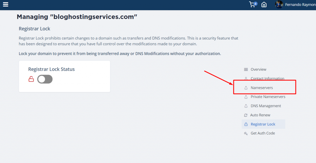 locating your nameservers