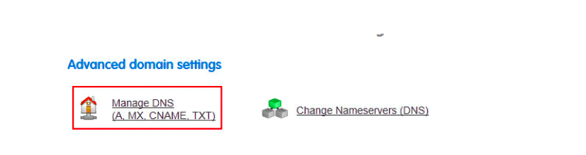 change 123 reg dns records