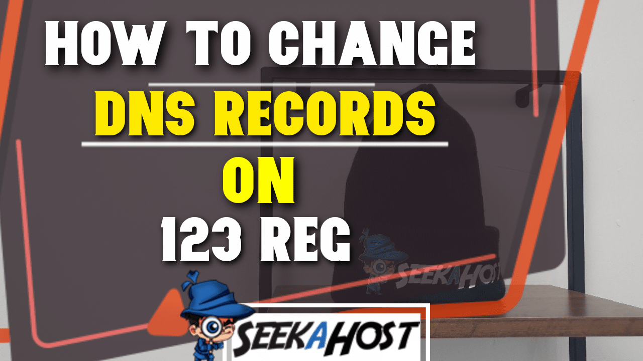 change 123 reg dns records