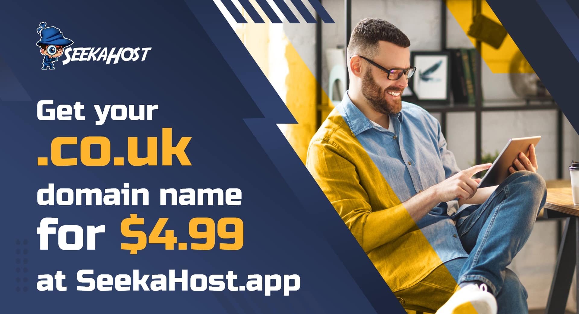 Cheapest co uk Domain Registration For 3 65 With SeekaHost app cheapest-co-uk-domain-registration-for-3-65-with-seekahost-app