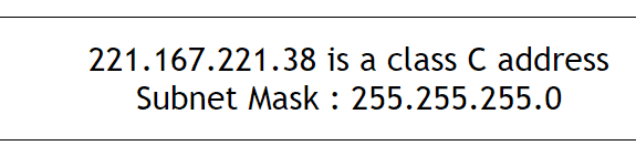 C-Class-IP-Address