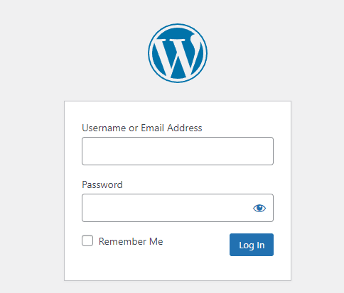how to login to WordPress to transfer WordPress site