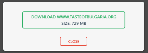 download exported site