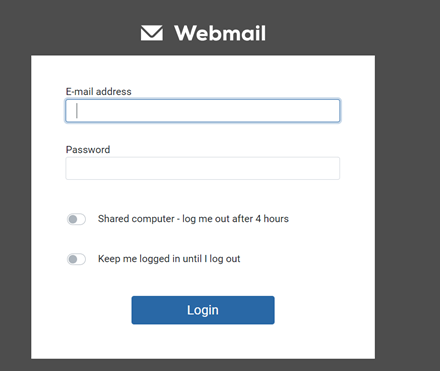 Steps to creating emailbox