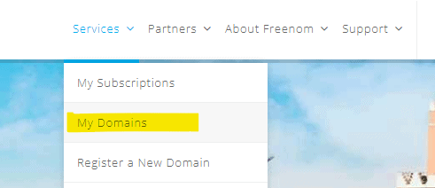 find domain on freenom2