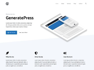 best free wordpress themes for private blogs generatepress