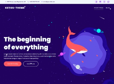 best free wordpress themes for private blogs ketos theme