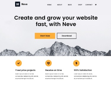 best free wordpress themes for private blogs neve