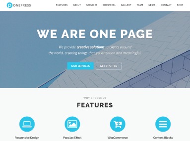 best free wordpress themes for private blogs onepress