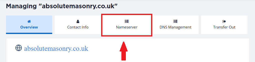 changing nameservers for wordpress hosting