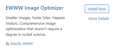 ewww image optimizer plugin