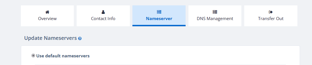 nameservers for nl domain